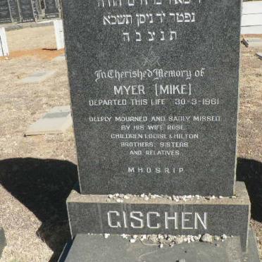 GISCHEN Myer -1961