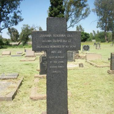 GILL Johanna Hendrina  -1949