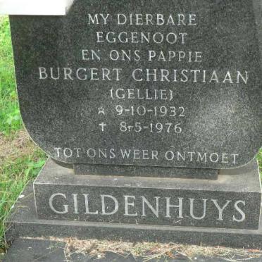 GILDENHUYS Burgert Christiaan 1932-1976
