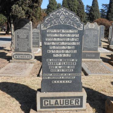 GLAUBER Harry -1931