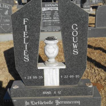 GOUWS Fielies 1935-1995