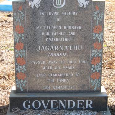 GOVENDER Jagarnathu 1992