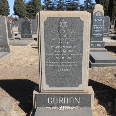 GORDON Leon -1948