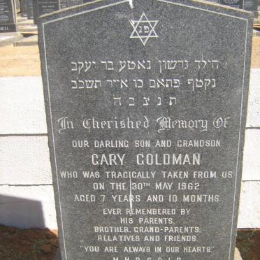 GOLDMAN Gary -1962