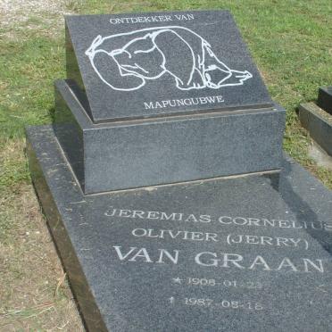 GRAAN Jeremias Cornelius Olivier, van 1908-1987