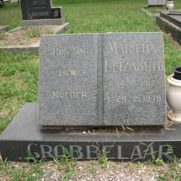 GROBBELAAR Martha Elizabeth 1912-1979
