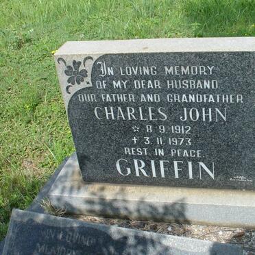 GRIFFIN Charles John 1912-1973