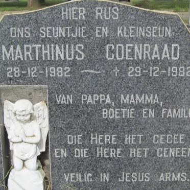 GROBLER Marthinus Coenraad 1982-1982