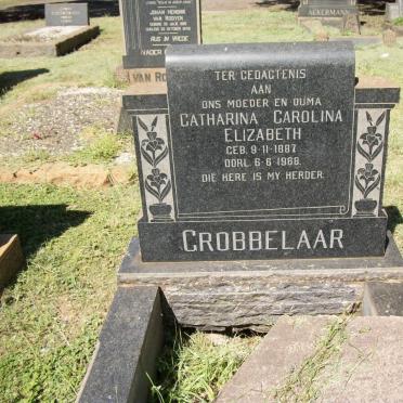 GROBBELAAR Johannes Frederick 1919-1990 &amp; Catharina Carolina Elizabeth 1887-1968