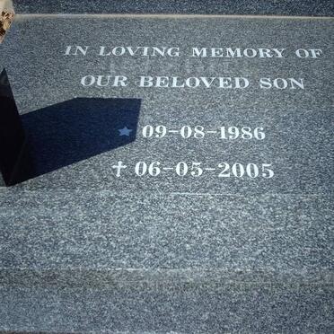 GUMEDE Wandile Gogizandla Prince 1986-2005