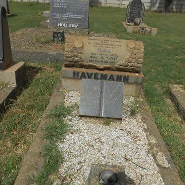 HAVEMANN Marie -1957