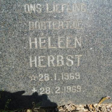 HERBST Heleen 1969-1969