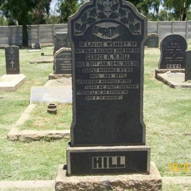 HILL George A.H. -1941