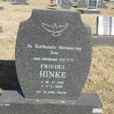 HINKE Friedel 1921-1999