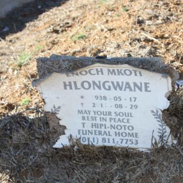 HLONGWANE Enoch Mkoti 1938-2013