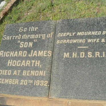 HOGARTH Richard James -1932