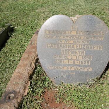 HOFMEYR Catharina Elizabeth 1898-1939