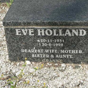 HOLLAND Eve 1931-1998