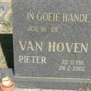 HOVEN Pieter, van 1911-2002
