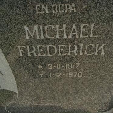 HORN Michael Frederick 1917-1970