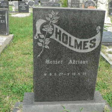 HOLMES Renier Adriaan 1927-1975