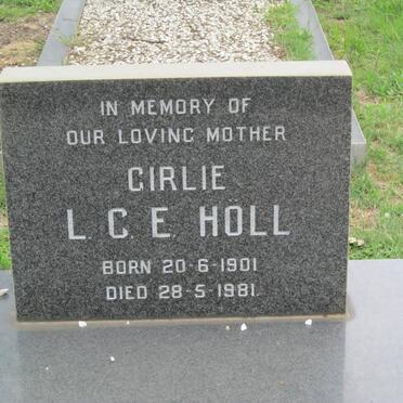 HÖLL L.C.E. 1901-1981