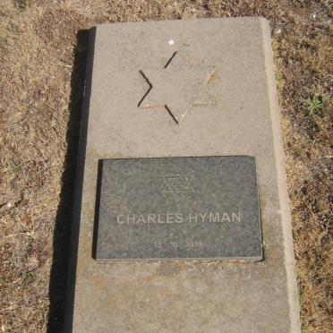 HYMAN Charles -1919