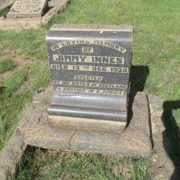 INNES Jimmy -1930