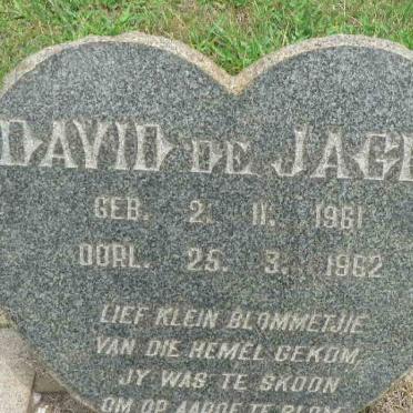 JAGER David, de 1961-1962