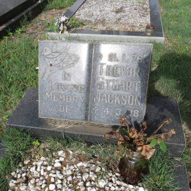 JACKSON Trevor Stuart 1976-1978
