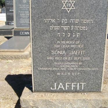 JAFFIT Sonia -1958