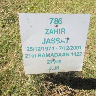 JASSAT Zahir 1974-2001