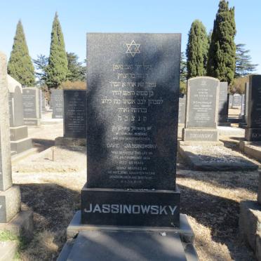 JASSINOWSKY David -1954