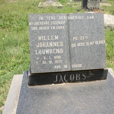 JACOBS Willem Johannes Louwrens 1898-1973
