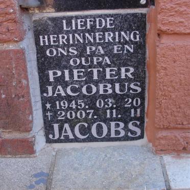 JACOBS Pieter Jacobus 1945-2007