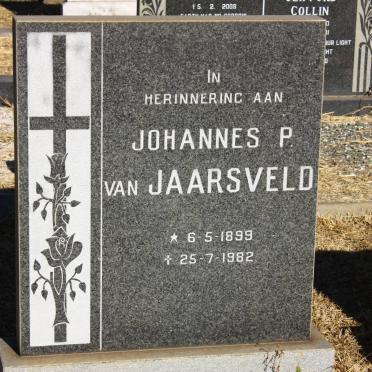 JAARSVELD Johannes P., van 1899-1982