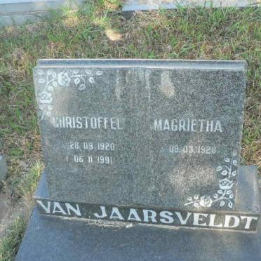 JAARSVELDT Christoffel, van 1920-1991 &amp; Magrietha 1928-