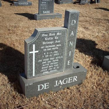 JAGER Danie, de 1961-2003