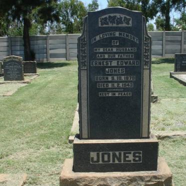 JONES Ernest Edward 1878-1943