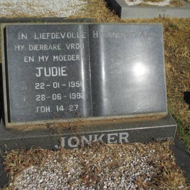 JONKER Judie 1951-1992