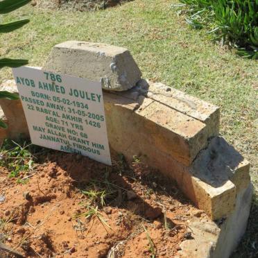JOULEY Ayob  Ahmed 1934-2005