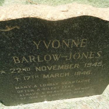 JONES Yvonne, Barlow 1945-1946