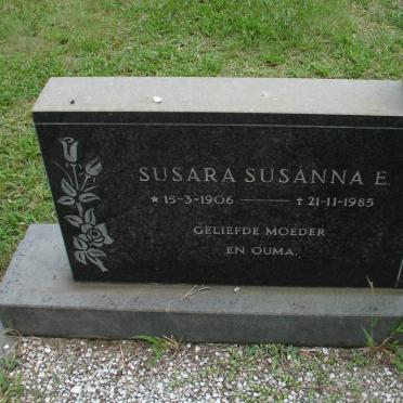 JOUBERT Hermanus Johannes 1912-1981 &amp; Susara Susanna E. 1906-1985