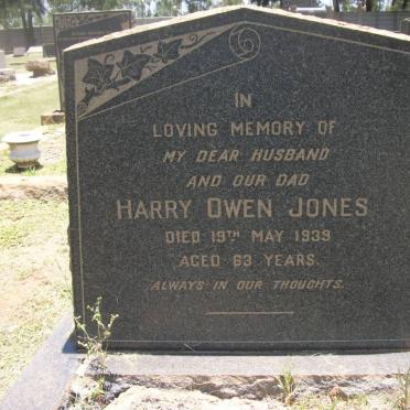 JONES Harry Owen -1939