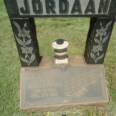 JORDAAN Jacobus Petrus 1883-1950
