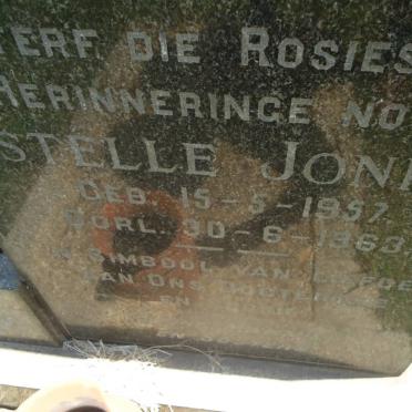 JONKER Estelle 1957-1963