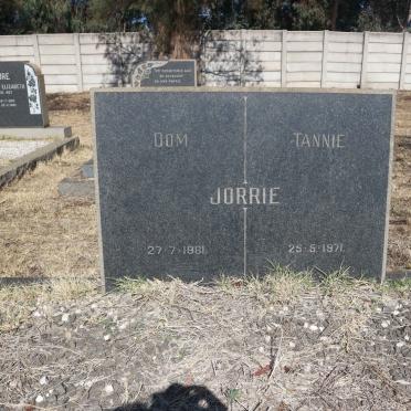 JORRIE 1881-1971