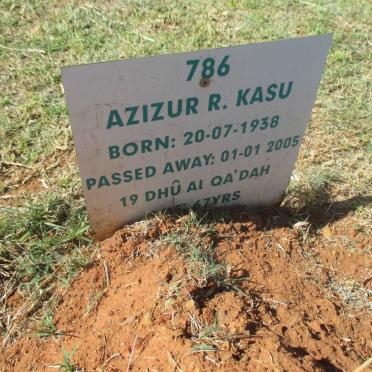 KASU Azizur R. 1938 - 2005