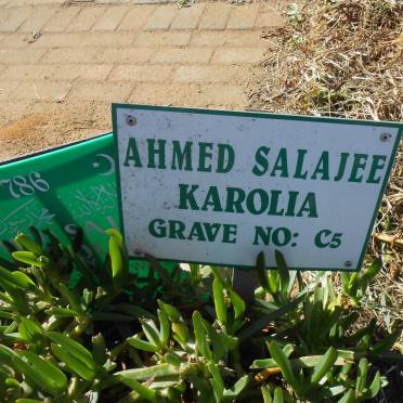 KAROLIA Ahmed Salajee