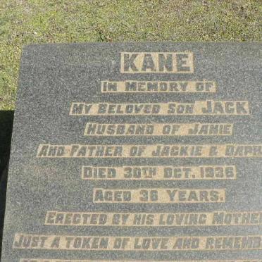 KANE Jack -1936